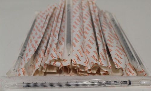 Lot of (34) NEW Pyrex TD-EX Serological Pipet Disposable 10mL in 1/10 7740