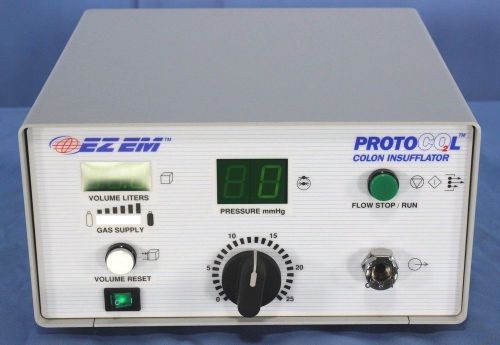 Ez-em protocol co2 colon insufflator protoco2l with warranty - biomed inspected for sale