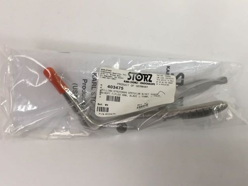 Karl Storz 403475 Killian-Struycken Speculum w/Set Screw w/Adpt f/Flex Arm 15cm