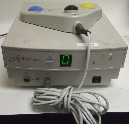 ArthroCare Arthroscopic Electrosurgery System 2000 Shaver with Foot Control