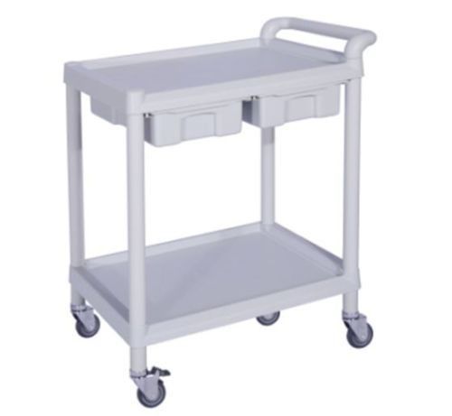 Dental multifunctional cart medical lab use abs rolling trolley cart d230 for sale