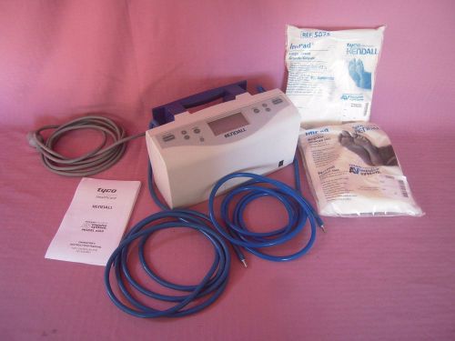 Kendall 6060 AV Impuse Sequential Compression Pump- Hoses &amp; Impad Foot Sleeves