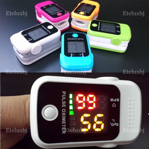 Tuv ce oximete finger pulse oximeter led waveform spo2 pr monitor blood oxygen for sale