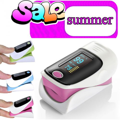 New arrive fingertip digital pulse oximeter spo2 and pulse rate heart monitor for sale