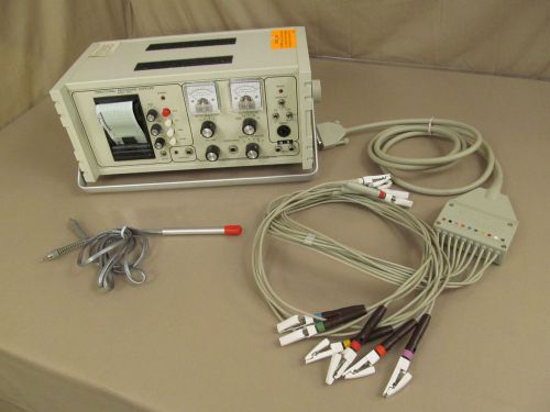 Parks Electronics 1050-A Directional Recording Doppler Schiller 10 leads Cable