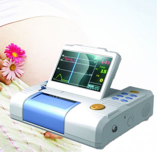 7-inch lcd screen 3 paramenters single montiroing fetal monitor for sale
