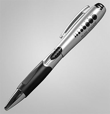 Combination pen/pen light with pupil gauge for sale