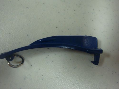 Laryngoscope Keychain Bottle Opener - BLUE - w/ EMS Imprinting Paramedic, EMT