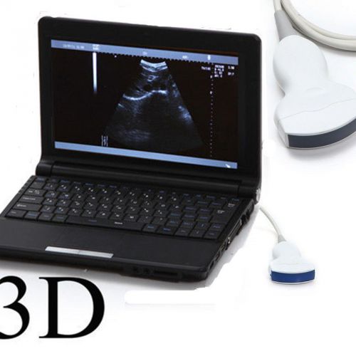 Digital Laptop Ultrasound Scanner / Machine with High Frequ Convex Probe + 3D Sw