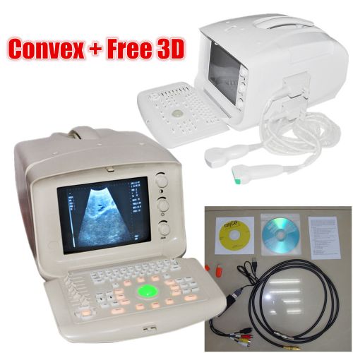 Full digital ultrasound scanner/machine convex probe linear optional 3d 2 ports for sale
