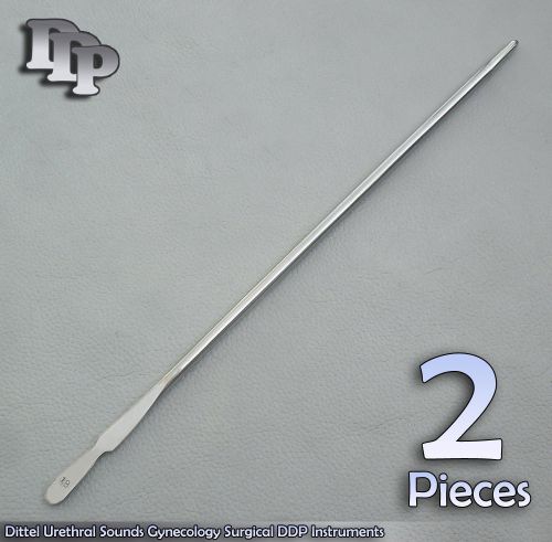 2 Pieces Of Dittel Urethral Sounds # 18 Fr Gynecology Surgical DDP Instruments