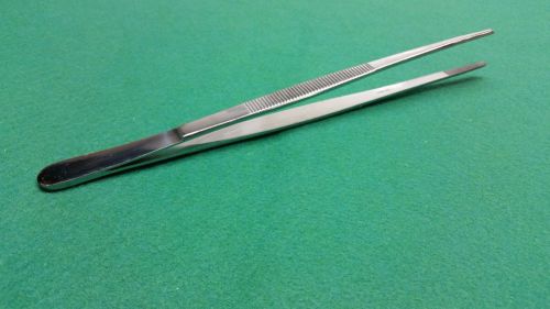 50 HIGH GRADE THUMB DRESSING FORCEPS SERRATED 8&#039;&#039; TWEEZERS SURGICAL INSTRUMENTS
