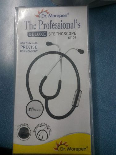 DR Morepen the professional&#039;s Deluxe Stethoscope ST01 Free Shipping