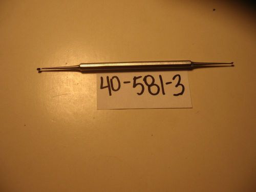 SMALL EXCAVATOR CURETTE DOUBLE ENDED 5 1/2&#034; (14cm)