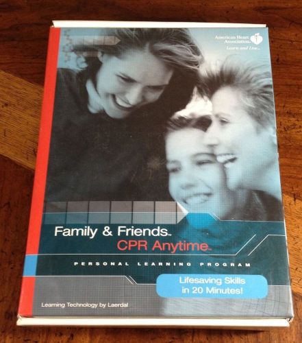 New Family &amp; Friends CPR Anytime Personal Learning Program Training Kit