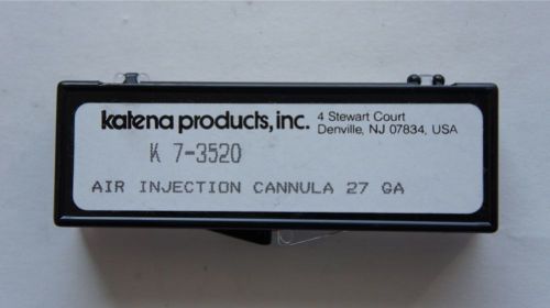 Katena air injection cannula 27 ga ref # k7-3520  for sale