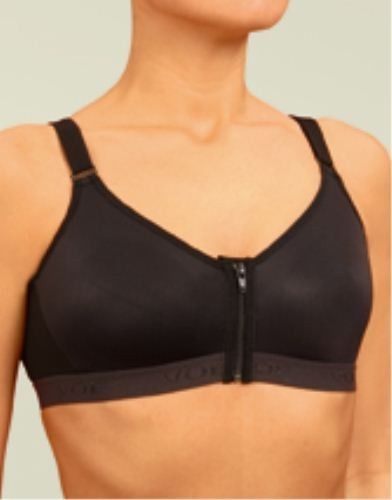 Post-Oprative Garments For Breast Surgery Frontal Zip Closure Sports Bra