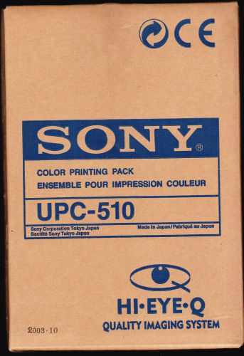 NOS Sony UPC -510  Color Printing Pack  Stock NO. 9008079 Cone Instruments, Inc.