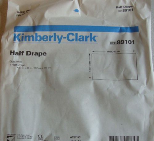 Kimberly-Clark Half Drape Lot of 3 89101 60 x 44 inches Sterile