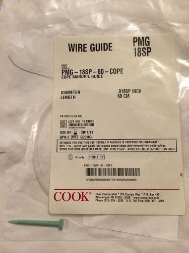 1-COOK Cope Mandril Wire Guide PMG-18SP-60-COPE Ref: G05183