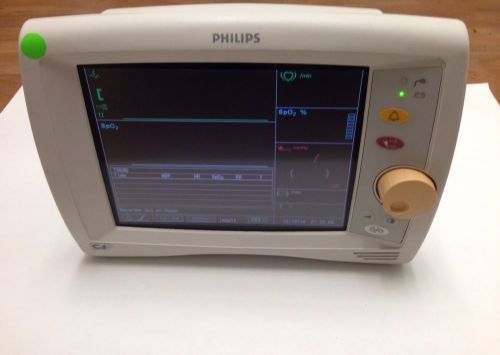 Philips C3 Color Patient Monitor Vital Signs ECG EKG spO2 30 day warranty