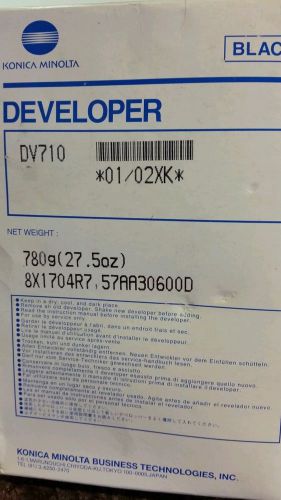 KONICA MINOLTA NEW DEVELOPER DV710 02XK USED IN B600/750/601/751COPIERS