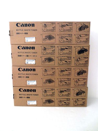 NEW Set of 4 Genuine Canon OEM Waste Toner Bottles FM2-5533-000