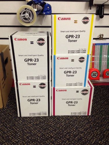 Canon GPR-23 Magenta/Cyan/Yellow/Black Toner