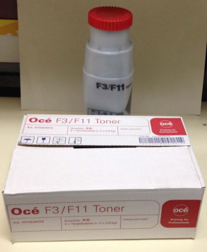 oce f3/f11 toner - 3 bottles-unopened- original packaging
