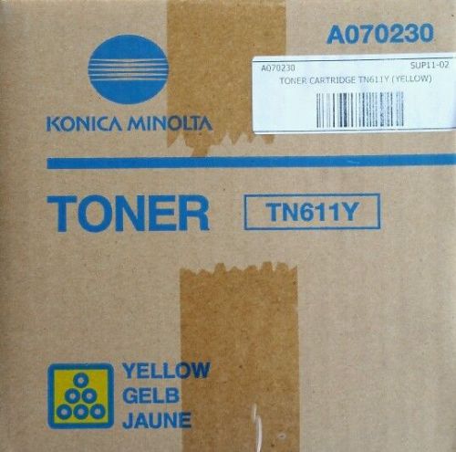 Konica Minolta toner tn611y new in box