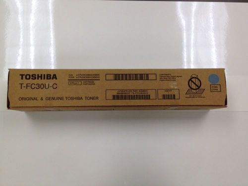 Genuine Toshiba Cyan Toner T-FC30U-C for eStudio 2050/2051/2550/2551