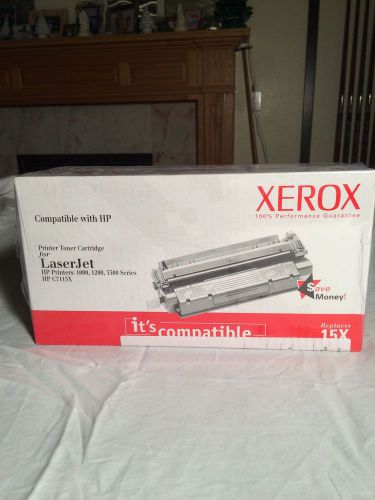 6R932 XEROX HP 15X PRINTER TONER CARTRIDGE LASERJET 1000 1200 3300 C7115X