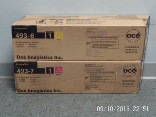 New Genuine Oce Imaging Units type 493-6/493-7 YM