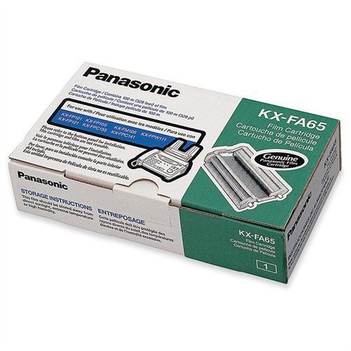Panasonic Black Ribbon Cartridge - Black - Thermal Transfer - 330 Page (kxfa65)