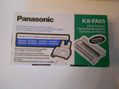 Genuine Panasonic KX-FA65 Fax Machine Toner Film Cartridge NIB