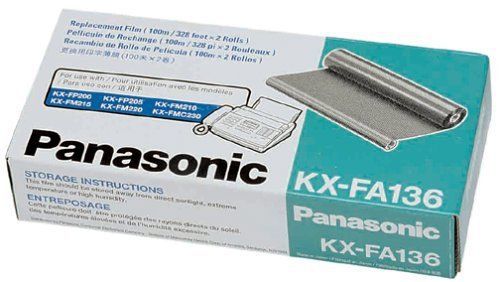 New panasonic kx-fa136 replacment ribbon for kx-fp200/fm210/220/205, kx-fmc230 for sale