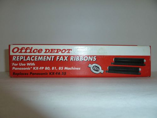 Office Depot Replacement Fax Ribbons for Panasonic KX-FA 55