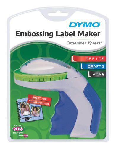 Dymo Organizer Xpress Manual Embossing Label Maker #12965 with Tape NEW &amp; Sealed