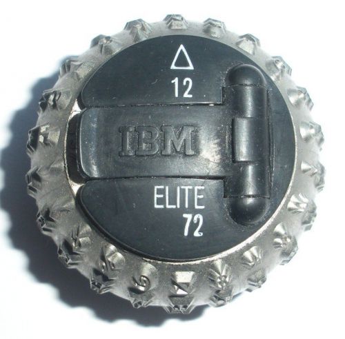 Ibm element selectric i &amp; ii typing ball elite 72 12  hollow triangle for sale
