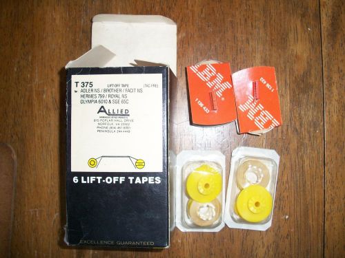 Lot of 4 lift off tapes t375, ibm 1 136 433 new in box for sale