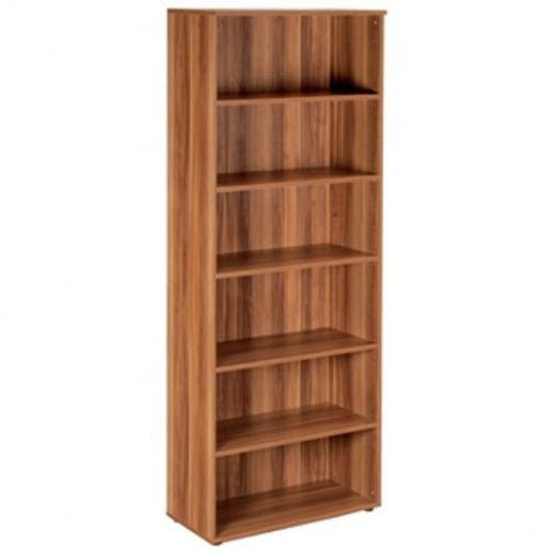 Top office 5 shelf wide white or beech bookcase. jahnke top quality product. for sale