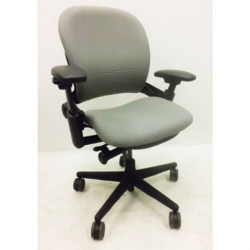 Lot of 10 Steelcase Leap V1 task chairs (Domino Sky)