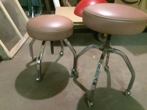 PAIR Dr. Beauty Salon/Office Examination Adjustable Rolling stools,
