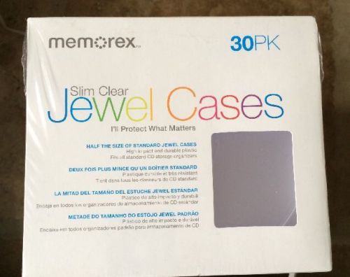 Slim Clear Cd Jewel Cases