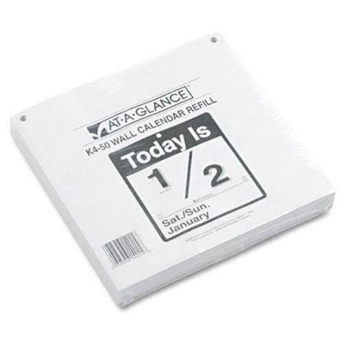 AT-A-GLANCE® &#034;Today Is&#034; Daily Wall Calendar Refill, 8 1/2 x 8, White, 2015