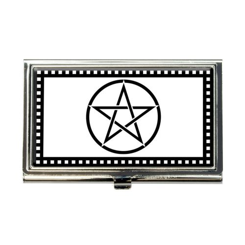 Pentagram business credit card holder case for sale