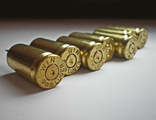 9mm Winchester Brass Bullet Push Pins Thumb Tacks Cork Board Pins