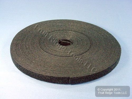 Leviton bulk velcro patch cord cable tie strap 15 ft 43115-075 for sale