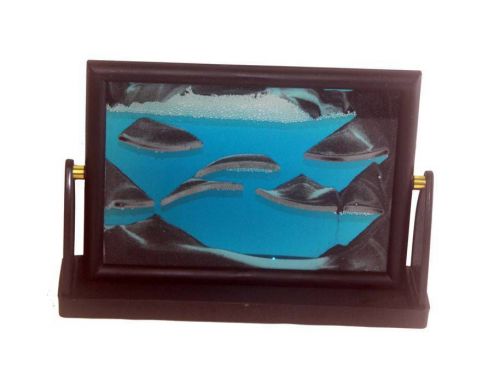 Sandscapes Art in Motion Desktop Executive Novelty Toy BLUE SANDSCAPE