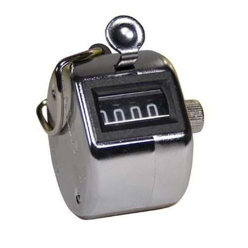 Gbc tally i hand model tally counter - 4 digit - finger ring - (9841000) for sale